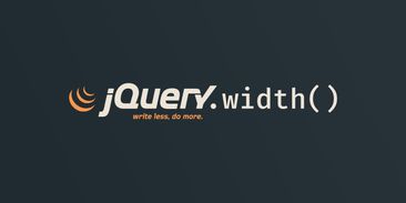 jQuery.width