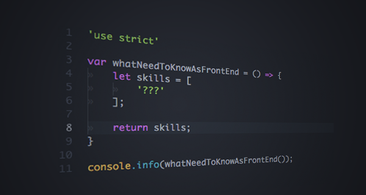 Какими знаниями должен обладать фронтенд разработчик в 2015/2016