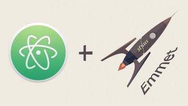 Atom + Emmet + Stylus