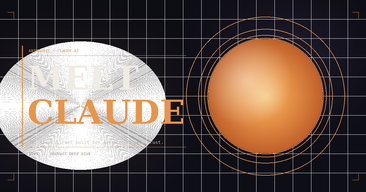 Обложка для поста, сгенерированная через Claude AI